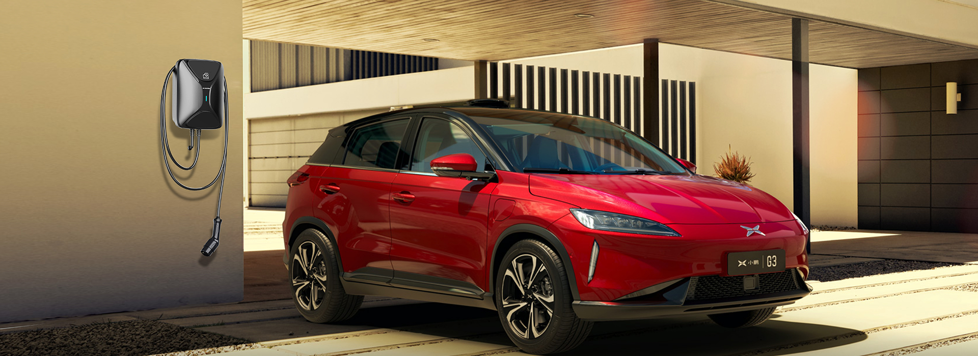 Punto di ricarica Creaxio-home station